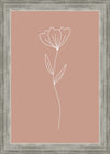 Minimalist Flower Pink