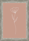 Minimalist Flower Pink