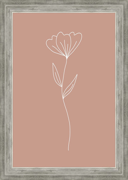 Minimalist Flower Pink