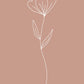 Minimalist Flower Pink