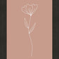 Minimalist Flower Pink