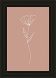 Minimalist Flower Pink