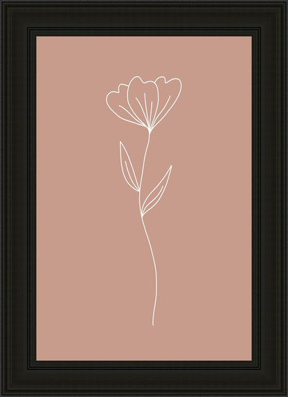 Minimalist Flower Pink