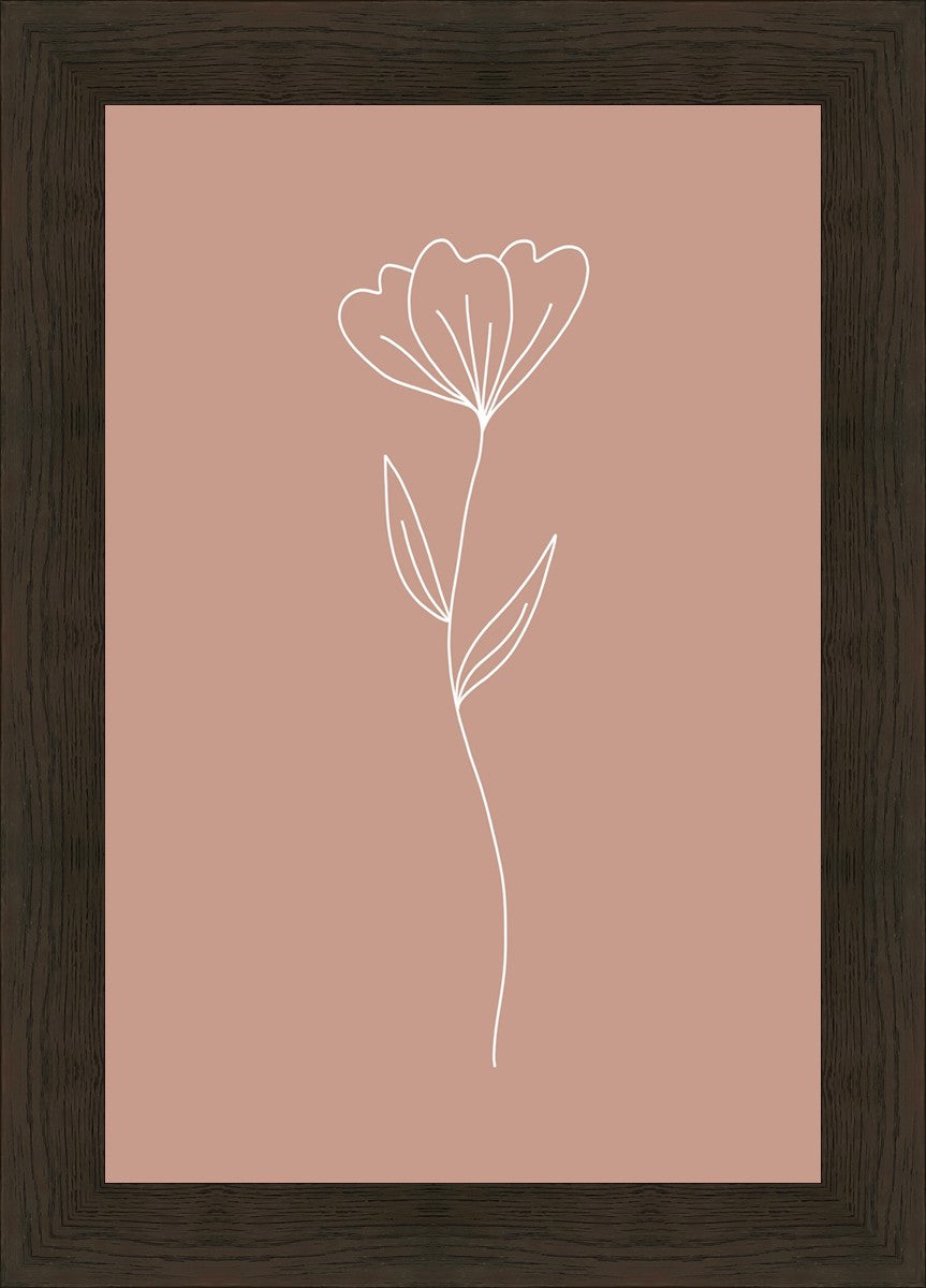 Minimalist Flower Pink
