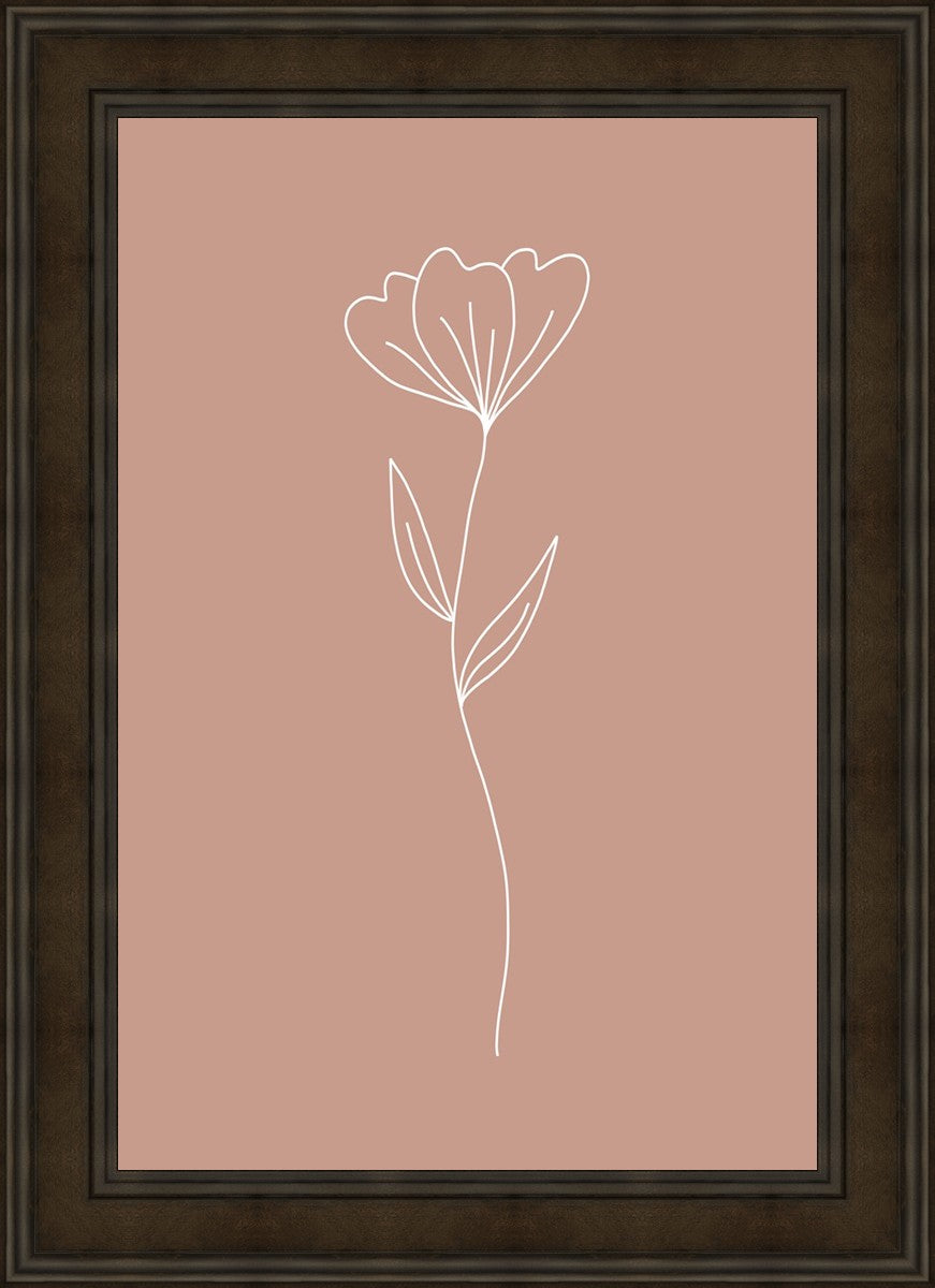 Minimalist Flower Pink
