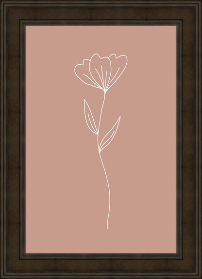 Minimalist Flower Pink