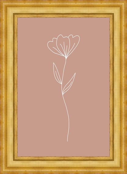 Minimalist Flower Pink