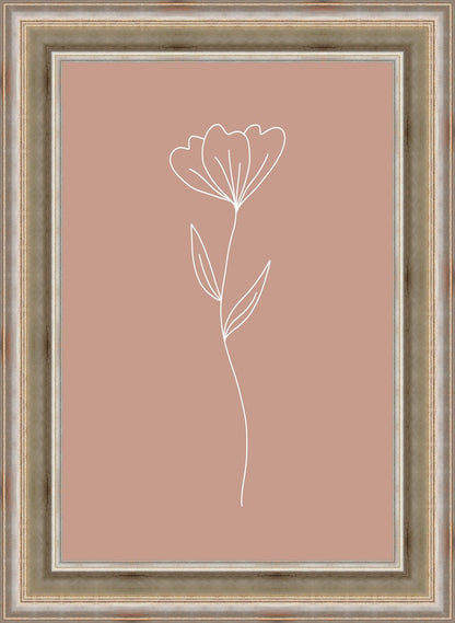 Minimalist Flower Pink
