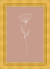 Minimalist Flower Pink