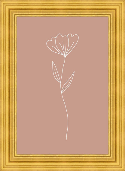 Minimalist Flower Pink