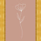 Minimalist Flower Pink