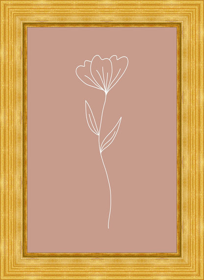 Minimalist Flower Pink