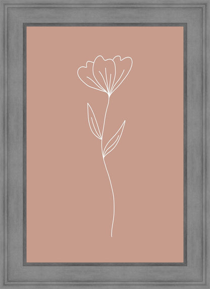 Minimalist Flower Pink