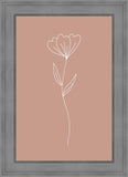 Minimalist Flower Pink