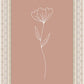 Minimalist Flower Pink