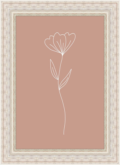 Minimalist Flower Pink