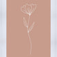 Minimalist Flower Pink