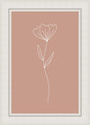 Minimalist Flower Pink