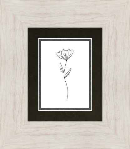 Minimalist Flower White