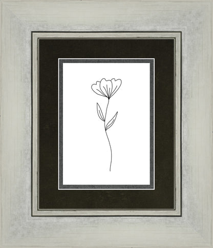 Minimalist Flower White