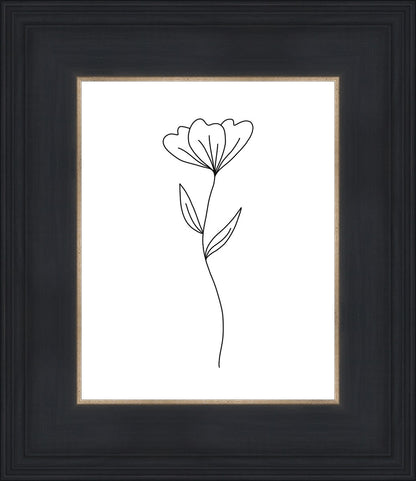 Minimalist Flower White