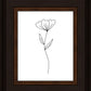 Minimalist Flower White