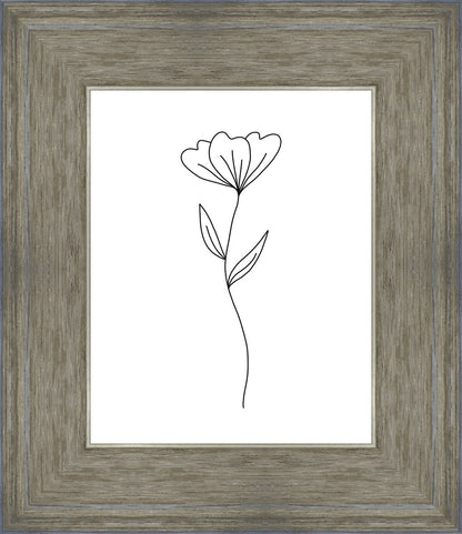 Minimalist Flower White