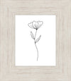 Minimalist Flower White