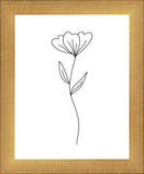 Minimalist Flower White