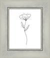 Minimalist Flower White