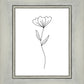 Minimalist Flower White