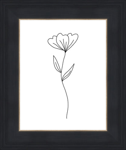 Minimalist Flower White