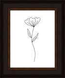 Minimalist Flower White