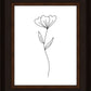 Minimalist Flower White