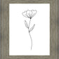 Minimalist Flower White