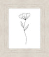 Minimalist Flower White