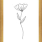 Minimalist Flower White