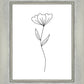 Minimalist Flower White