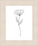 Minimalist Flower White