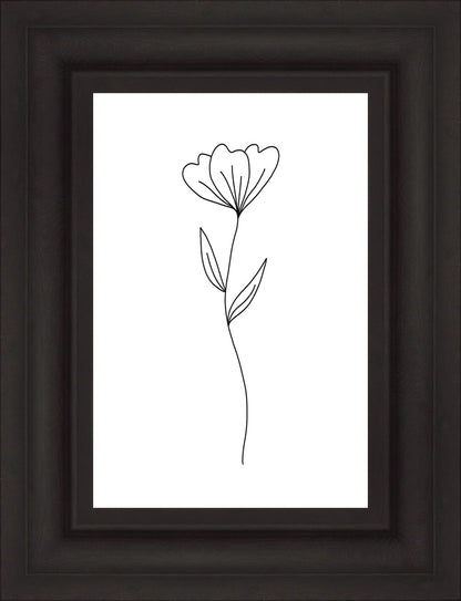 Minimalist Flower White