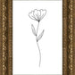 Minimalist Flower White