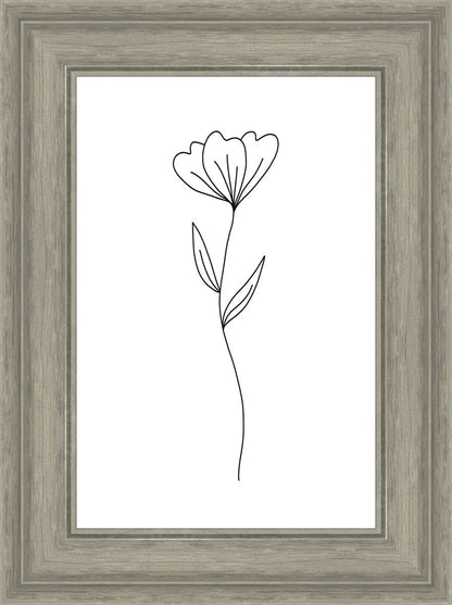 Minimalist Flower White