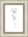 Minimalist Flower White