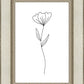 Minimalist Flower White