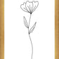 Minimalist Flower White