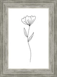 Minimalist Flower White