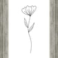 Minimalist Flower White