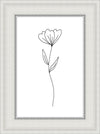 Minimalist Flower White