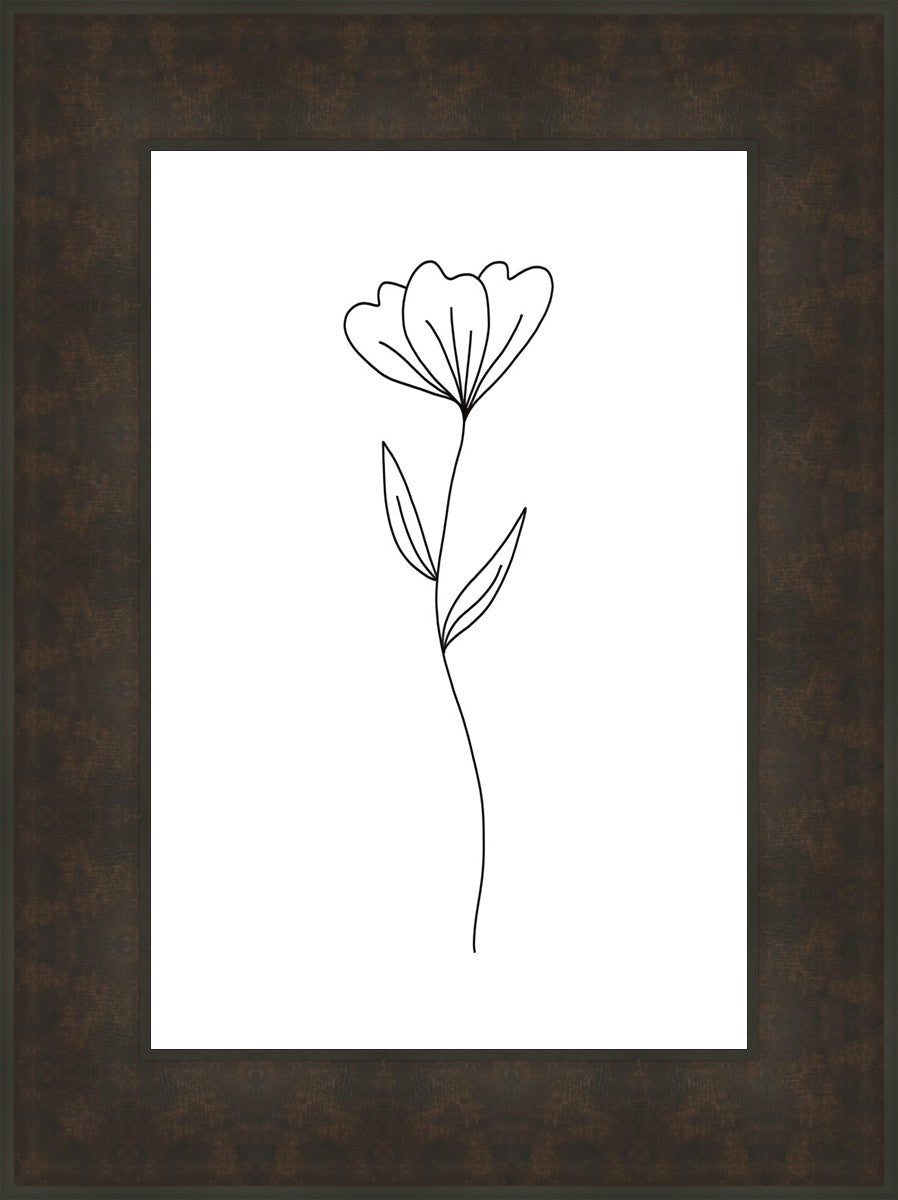 Minimalist Flower White