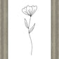 Minimalist Flower White